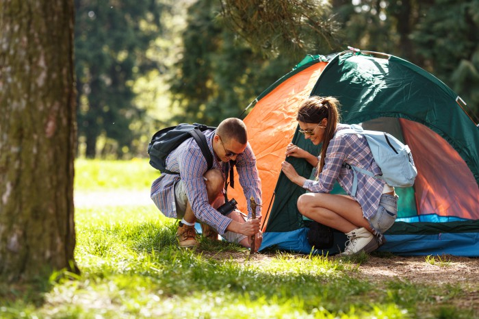 Choisir un emplacement pour planter sa tente