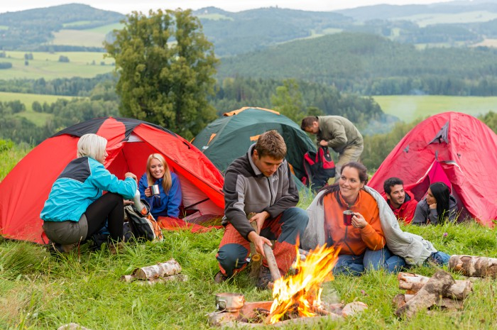 Passer de bons moments en camping